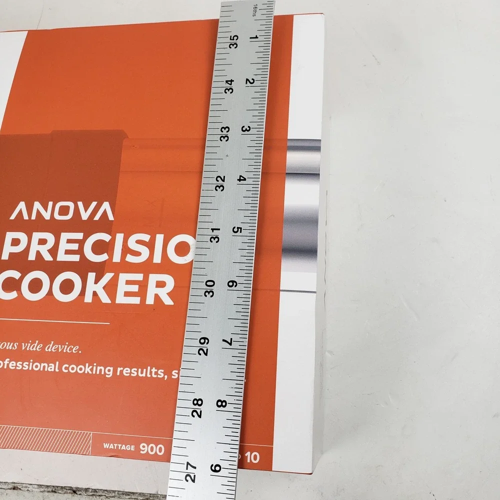 Anova Precision Cooker 900W Sous Vide Immersion Circulator Wi-Fi Black Silver